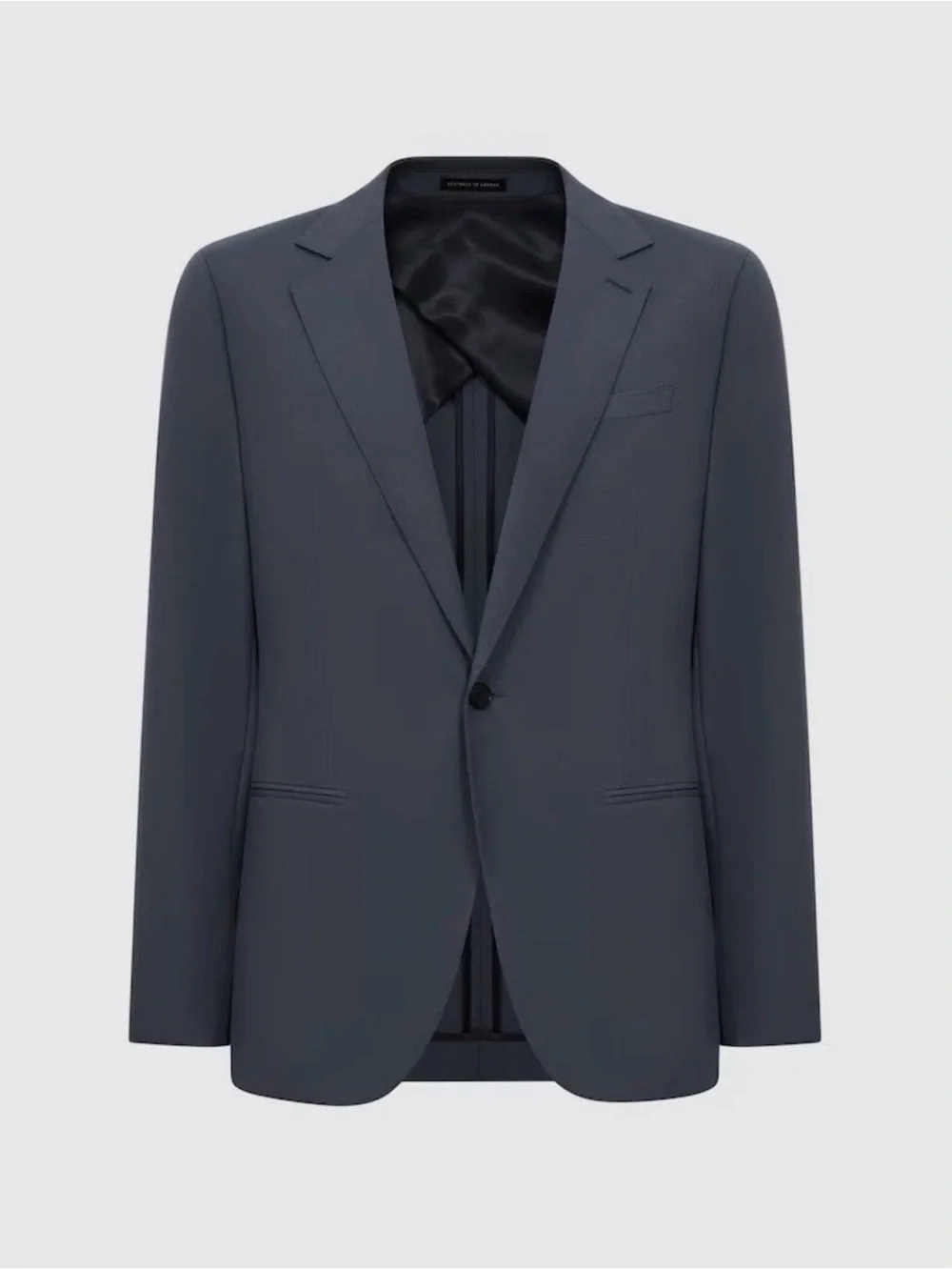 Reiss Airforce Blue Modern Fit Single Breasted Wool Full Suit | NWT | 40R / 32 W